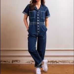 Jordache Vintage XL boiler suit / pantsuit / coveralls LISTING IS FOR BLUE SUIT